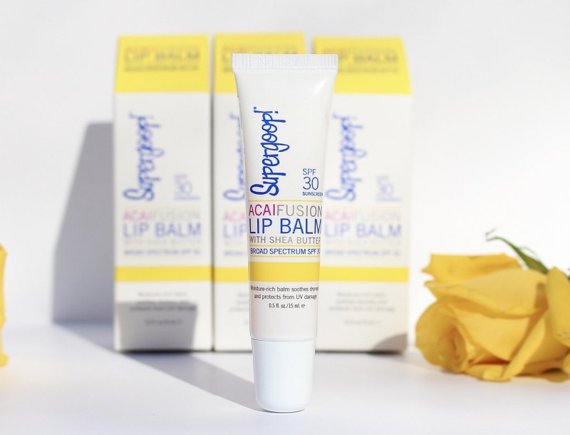 Supergoop! Fusion Lip Balm SPF 30, Acai