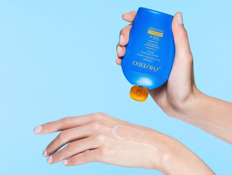 Shiseido Ultimate Sun Protection Lotion WetForce Broad Spectrum Sunscreen SPF 50+
